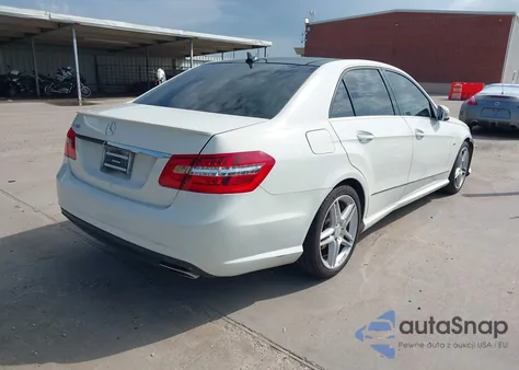 2012 Mercedes-Benz E 350 from USA, damaged, VIN WDDHF5KB8CA650180